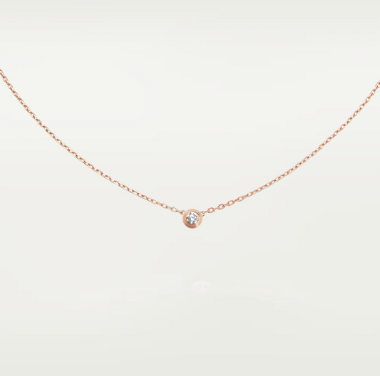 [Love Lucky]DAMOUR DIAMOND NECKLACE