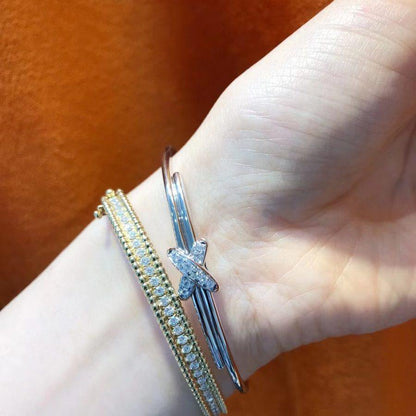 [Love Lucky]JEUX DE BRACELET SILVER DIAMONDS