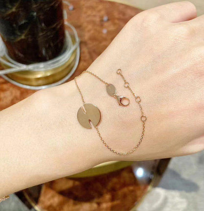 [Love Lucky]JEUX DE BRACELET MOP PINK GOLD DIAMONDS