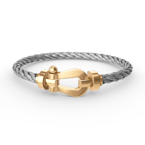 [Love Lucky]FORCE LARGE HORSESHOE NO DIAMOND BRACELET GOLD