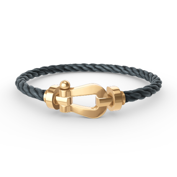 [Love Lucky]FORCE LARGE HORSESHOE NO DIAMOND BRACELET GOLD