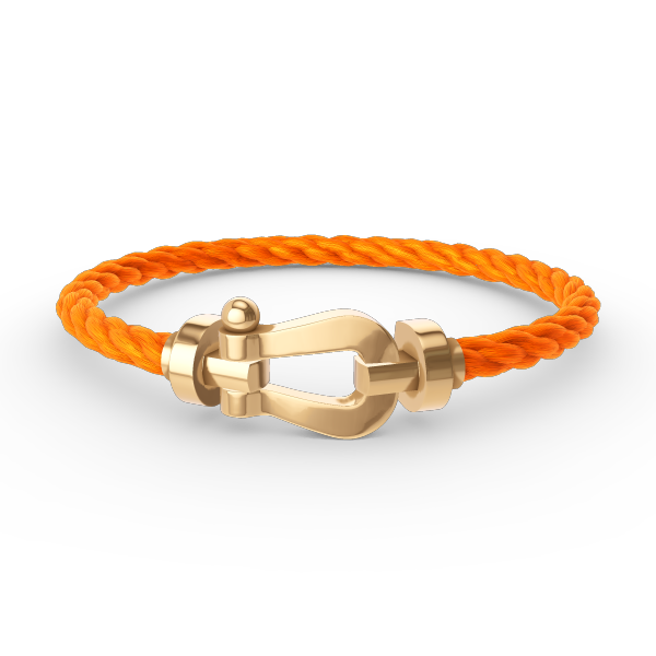 [Love Lucky]FORCE LARGE HORSESHOE NO DIAMOND BRACELET GOLD