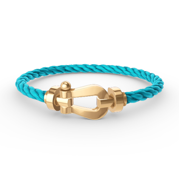 [Love Lucky]FORCE LARGE HORSESHOE NO DIAMOND BRACELET GOLD