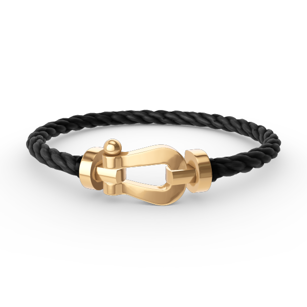 [Love Lucky]FORCE LARGE HORSESHOE NO DIAMOND BRACELET GOLD