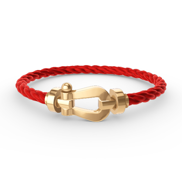 [Love Lucky]FORCE LARGE HORSESHOE NO DIAMOND BRACELET GOLD