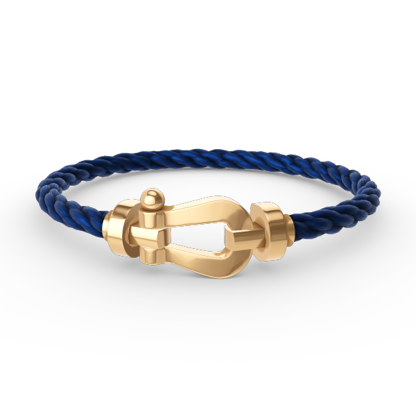 [Love Lucky]FORCE LARGE HORSESHOE NO DIAMOND BRACELET GOLD