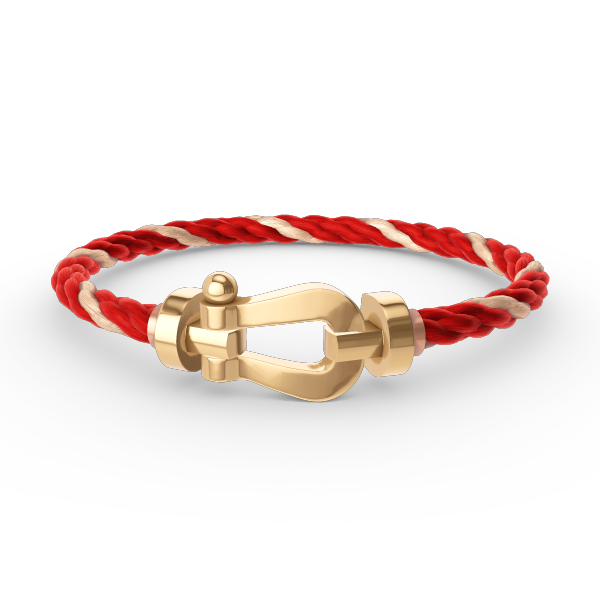 [Love Lucky]FORCE LARGE HORSESHOE NO DIAMOND BRACELET GOLD