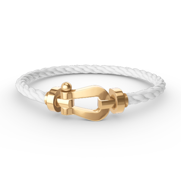 [Love Lucky]FORCE LARGE HORSESHOE NO DIAMOND BRACELET GOLD